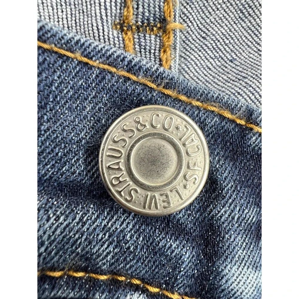 Levis 511 Jeans Mens 28x30 Blue Slim Straight Stretch Denim Medium Wash Pants